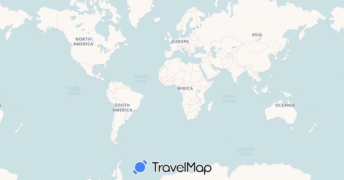 TravelMap itinerary: driving, plane in Argentina, Australia, Bolivia, Brazil, Bahamas, Belize, Canada, Chile, China, Colombia, Costa Rica, Cuba, Dominica, Dominican Republic, Ecuador, France, United Kingdom, Greenland, Guyana, Honduras, Indonesia, Ireland, Iceland, Saint Kitts and Nevis, North Korea, South Korea, Saint Lucia, Mongolia, Montserrat, Mexico, Panama, Peru, Papua New Guinea, Philippines, Russia, Trinidad and Tobago, Taiwan, United States, Saint Vincent and the Grenadines (Asia, Europe, North America, Oceania, South America)